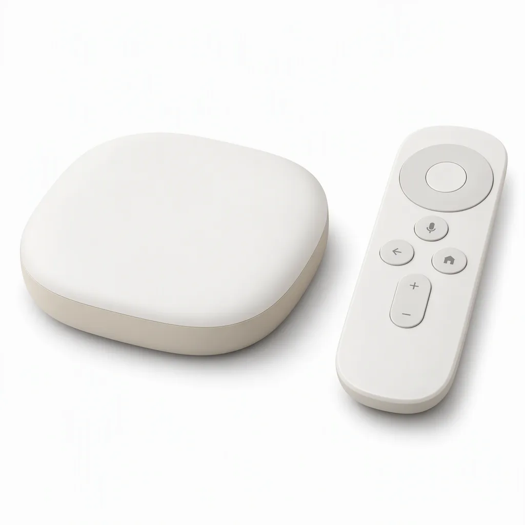 Google TV Streamer 4K con su mando