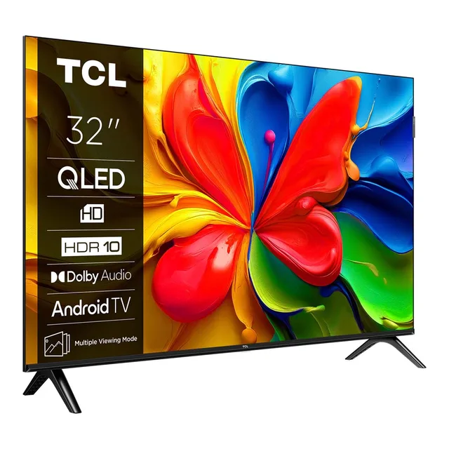 TCL Android TV 32" 32S4K QLED HD