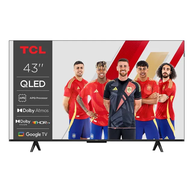 TCL Google TV 43" 43P7K QLED 4K