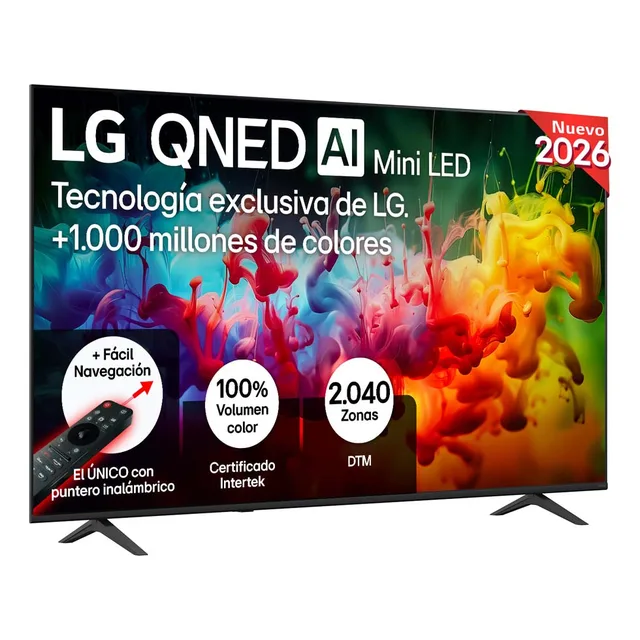 LG Smart TV 75" 75QNED70B6A 4K
